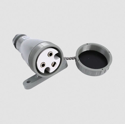 Wasserdichte elektrische Stecker / für Schiffe - CZF2-2 - Yuhuan Huaji Marine Electrical Appliance co. Ltd. - innen / Schutzabdeckung