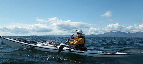 Touring-Kajak - xcape series - Tiderace Sea Kayaks - für Erwachsene / 1 Platz