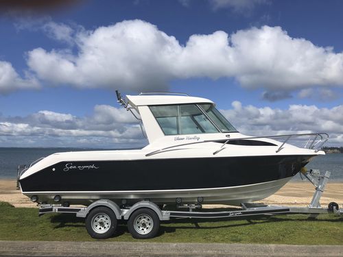 Außenborder-Daycruiser - Blazer HT - Seanymph Boats - mit geschlossenem Cockpit / Hardtop / Sportfischer