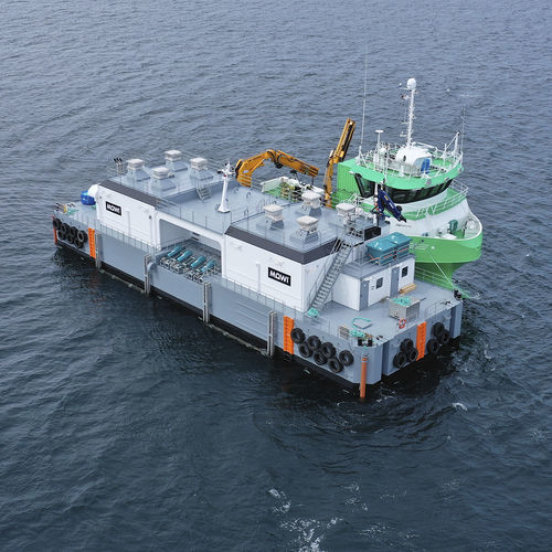 Kahn - Center SeaFarm Feeder Center 500 - scaleaq - Feederschiff