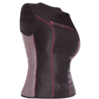 Ärmelloses Neopren-Shirt - Sharkskin - für Frauen / Thermo