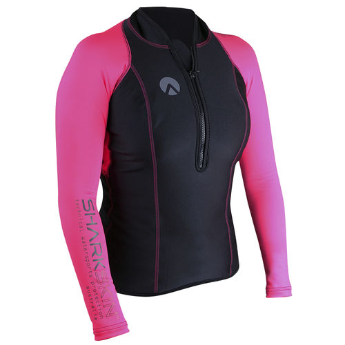 Neopren-Shirt / Langarm - PERFORMANCE WEAR - Sharkskin - für Frauen
