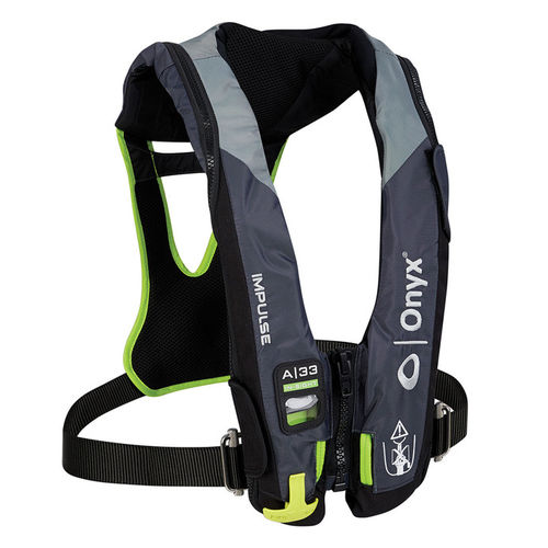 Automatisch aufblasbare Rettungsweste - Impulse A-33 In-Sight  - ONYX OUTDOOR - unisex / für die Fischerei