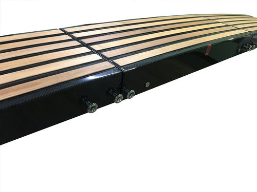Yacht-Gangway - D1.2-800.01 - CARBON EQUIPMENT ltd - faltbar / manuell / Carbon