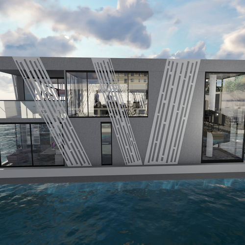 Schwimmendes Büro - TYPE A - HSB Marine 