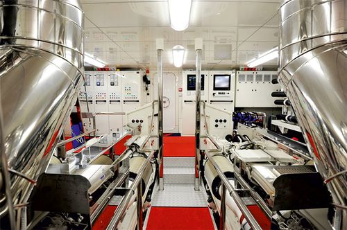 Sandwichplatte für Schiffszwischenwände - damplate® - Marinsu İzolasyon Sanayi ve Ticaret Ltd. Şti. - zur Schalldämmung / für Innenböden / Aluminium