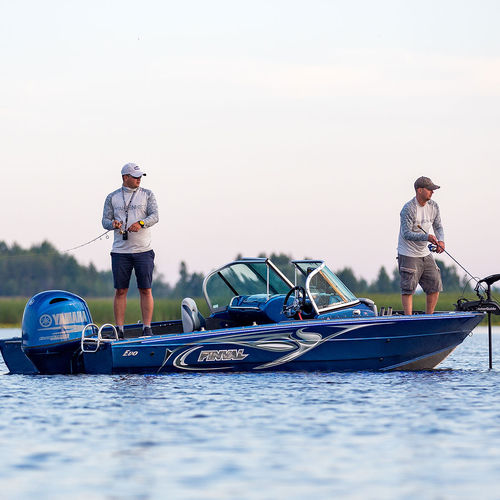 Bass-Boat / Außenborder - 550 EVO - BoatLab LLC - mit Doppelkonsole / Sportfischer / Aluminium