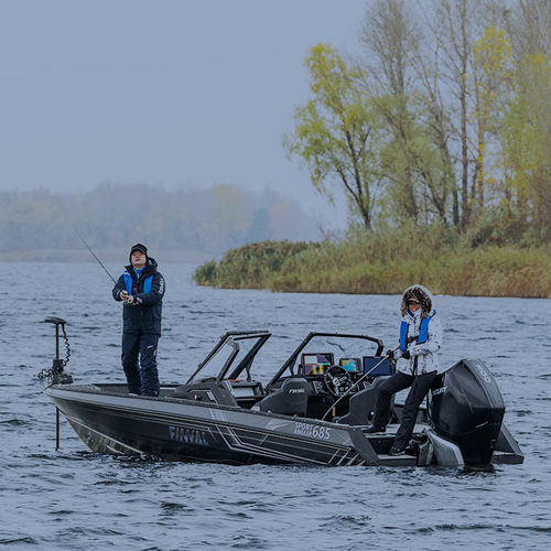 Bay-Boat / Außenborder - 685 SPORT ANGLER - BoatLab LLC - mit Doppelkonsole / Open / Sport