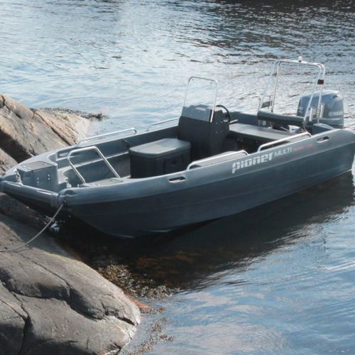 Katamaran-Konsolenboot - MULTI - Pioner Boats Norway - Außenborder / mit Seitenkonsole / mit Doppelkonsole