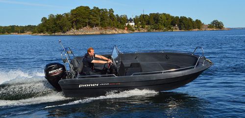Außenborder-Konsolenboot - VIKING - Pioner Boats Norway - mit Mittelkonsole / Sportfischer / max. 6 Personen