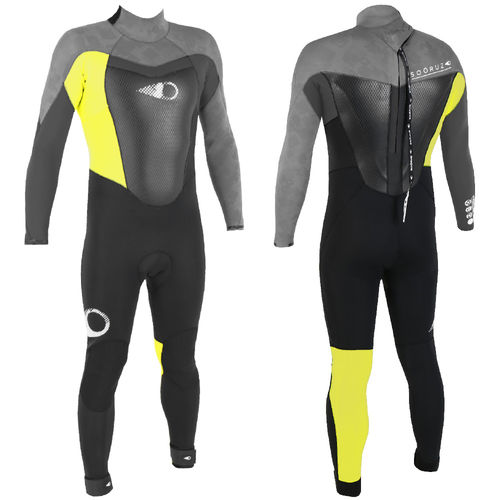 Surf-Nassanzug - FIGHTER Back-zip Series - SOÖRUZ SURFWEAR COMPANY - Ganzkörper / Langarm / 2 mm