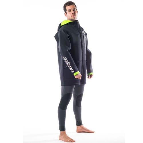 Navigationsjacke - STRAP Army > Black - SOÖRUZ SURFWEAR COMPANY - für Männer / Neopren / Kapuzen