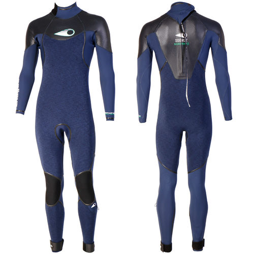 Nassanzug zum Windsurfen - FIREHEAD Back-zip - SOÖRUZ SURFWEAR COMPANY - Ganzkörper / Langarm / 3 mm