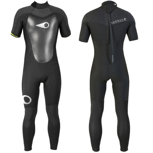 Surf-Nassanzug - FIGHTER Semidry Back-Zip SS - SOÖRUZ SURFWEAR COMPANY - Ganzkörper / kurzärmelig / 2 mm