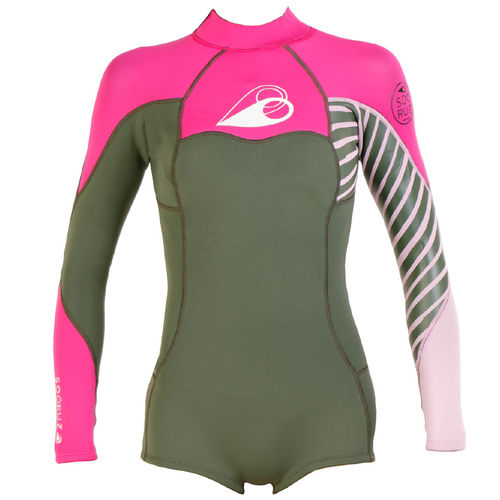 Surf-Nassanzug - DIVINE Ls Back-zip Series - SOÖRUZ SURFWEAR COMPANY - Ganzkörper / Langarm / Shorty