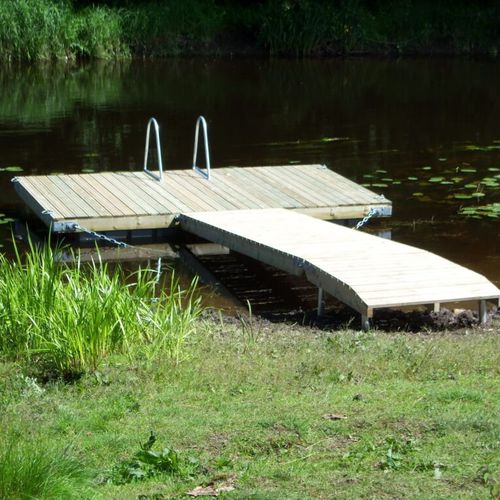 Schwimmponton - Swimming - Top Marine OÜ - Anker / für Yachthafen / für Boote