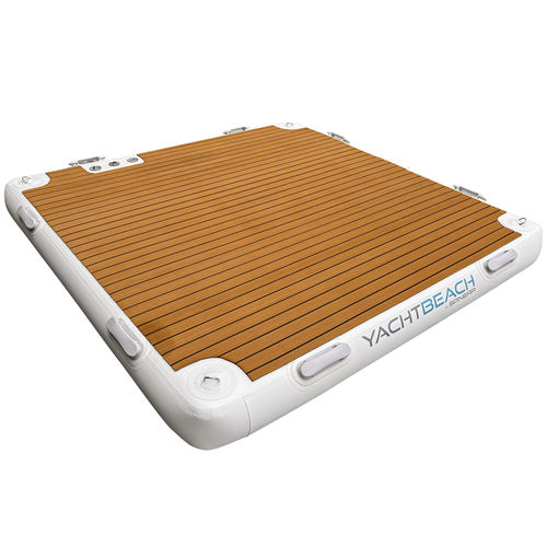 Aufblasbare Plattform - 2.05 Premium - YACHTBEACH – JetXtender - für Boote / für Yacht / Teakholz