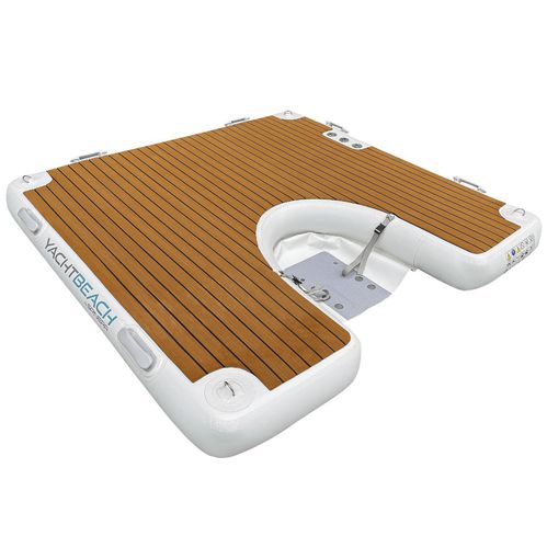 Schwimmponton - Single 2.05 - YACHTBEACH – JetXtender - modular / zur  Trockenlagerung / für Yacht
