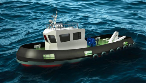 Schlepper-Berufsschiff - 19m - marinnor - Innenborder / Diesel