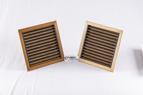 Lüftungsgitter für Boot - MBC MARINE - MARINE AIR CONDITONS SOLUTIONS - für Yacht / für Schiffe / Teakholz