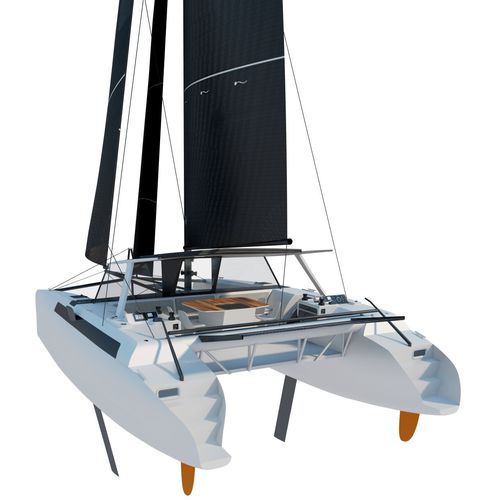 Katamaran - IC36 PACER - Independent catamaran - für Kreuzfahrten / 3 Kabinen / 8 Kojen