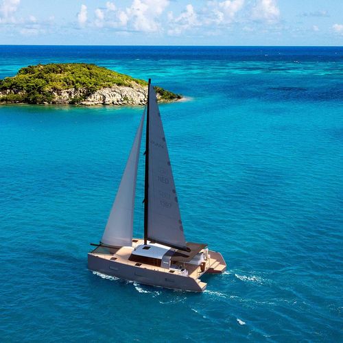 Katamaran - R5 - Vaan Yachts bv - für Kreuzfahrten / 4 Kabinen / Bugspriet