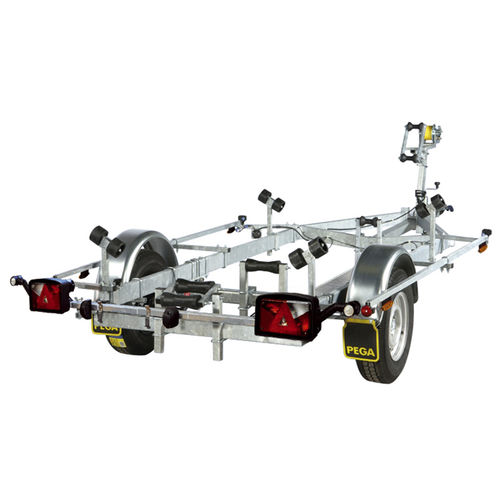 Straßenanhänger - Z1 Series - PEGA - für das Zuwasserlassen / für Boot / Rollen