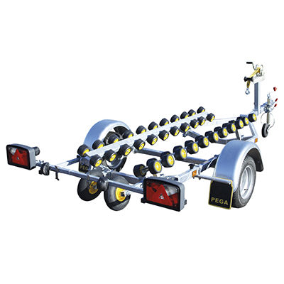 Straßenanhänger - J450  - PEGA - für das Zuwasserlassen / Jet-Ski / Rollen
