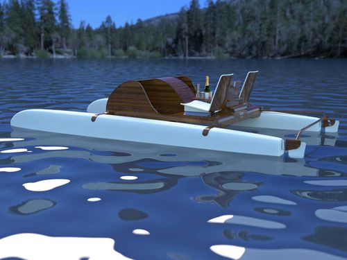 Zweisitzer-Tretboot - ST TROPEZ - Beau Lake