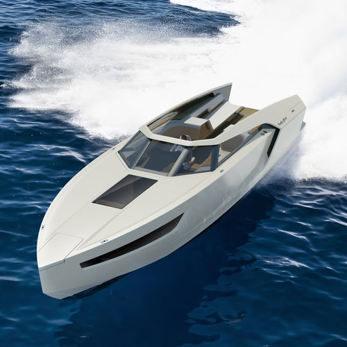 Express-Cruiser / Außenborder - GT 42 - Flying Flipper - zweimotorig / mit Doppelkonsole / schnell