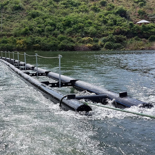 Schutzsperre - ASAKUA AQUACULTURE & MARINE EQUIPMENTS - schwimmend / für Fluss