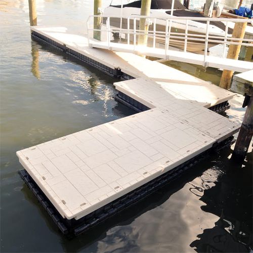 Schwimmponton - 300444 - Wave Armor - modular / Anker / für Yachthafen