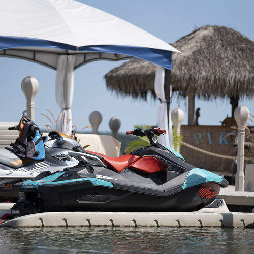 Schwimmponton - EVO SPORT - Wave Armor - zur  Trockenlagerung / für Jet-Ski / Polyethylen