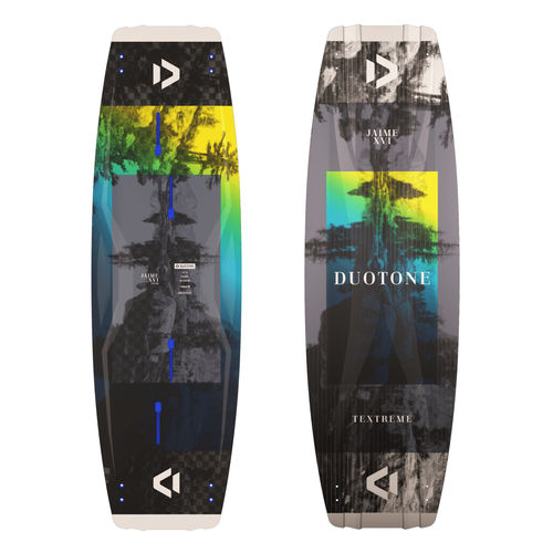 Kite-Board / Twin-Tip - JAIME TEXTREME - Duotone - Freeride / Freestyle / Quad Fin