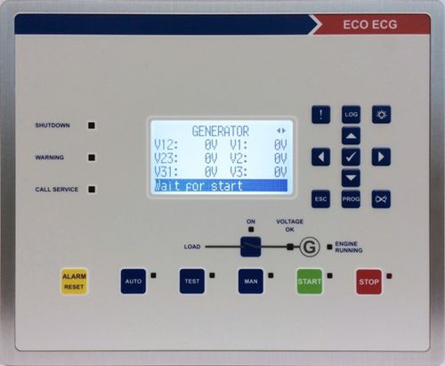 Bedienfeld für Schiffe - ECO – ECG - Stucke Elektronik GmbH - für Stromaggregate