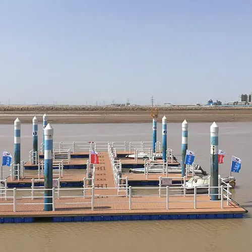 Pfahl-Führung für Steg - Shanghai Qihua Waterborne Engineering Construction Co., Ltd - Stahl