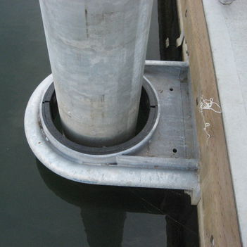 Pfahl-Führung / Stahl - Kennewick - International Marine Floatation Systems, Inc. (IMFS)