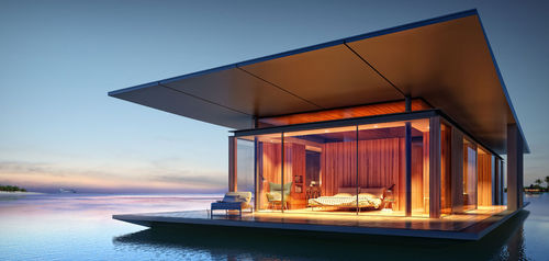 Schwimmendes Haus - Baühu