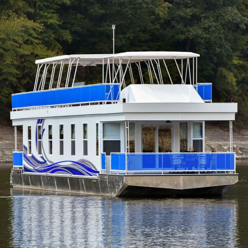 Katamaran-Hausboot - Summersun - Harbor Cottage Houseboats - Innenborder / max. 8 Personen