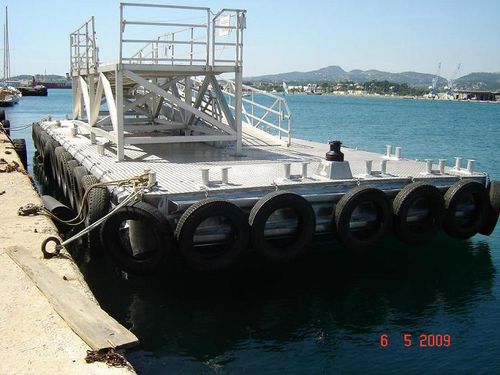 Schwimmponton - Transmétal Industrie - Anleger / für Yachthafen / für Hafen