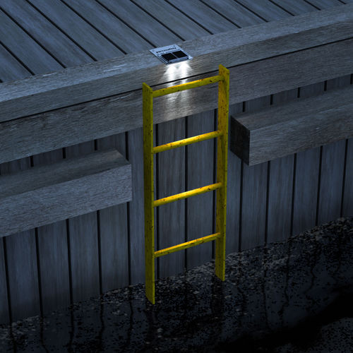 Beleuchtung für Stege / LED - PORT-SAFETY
