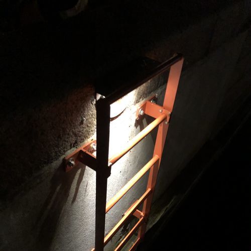 Beleuchtung für Stege / LED - Wallmount  - PORT-SAFETY - Solar