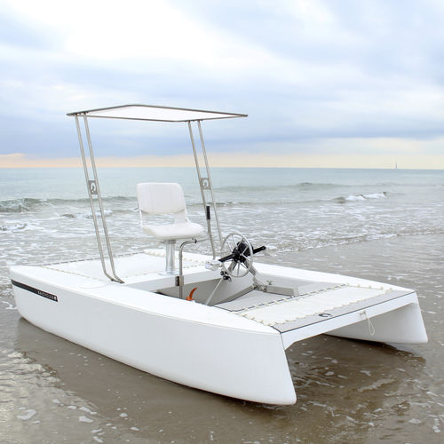 Tretboot / 1 Platz - ZEN X1 - KAICYCLES™ - weiß / mit elektrischem Antrieb