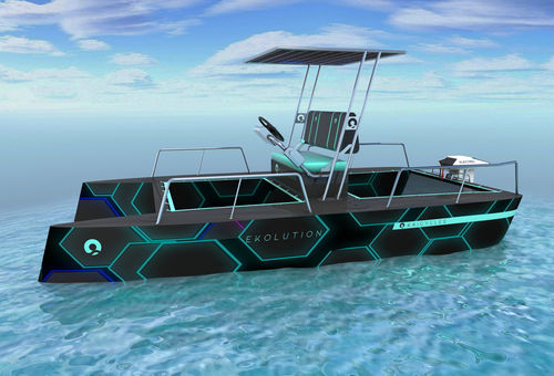 Offenes Boot / Katamaran - NEO X2 - KAICYCLES™ - Außenborder / elektrisch / Open