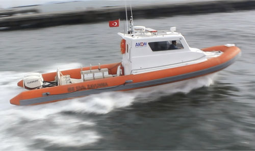 Lotsenboot Berufsschiff - IZ 970 - Izmir Shipyard - Außenborder / GRP / RHIB