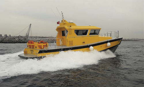Lotsenboot Berufsschiff - IZ 1250 - Izmir Shipyard - Innenborder / HDPE