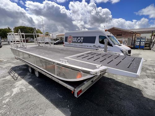 Passagierboot Berufsschiff - Mulot Naval - Landungsboot / Außenborder / Aluminium