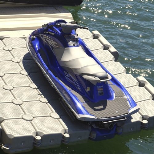Schwimmponton - Zhejiang Hi Sea Plastic Co., Ltd - zur Trockenlagerung von Jet-Skis / für Jet-Ski / HDPE