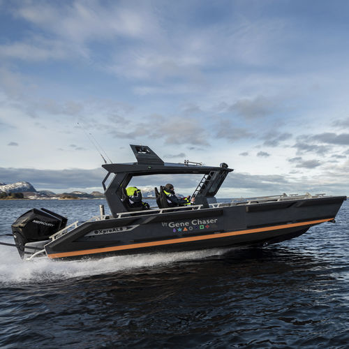 Patrouillenboot Berufsschiff - OXpro AL8 OC - Hatløy Maritime AS - Außenborder / Aluminium