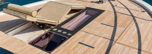 Elektrischer Liegestuhl - NOVAL - für Yacht / für Boot / einstellbar